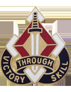 Maneuver Support Center Unit Crest (Victory Through Skill)