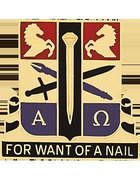 0915 Support Bn Unit Crest (For Want of a Nail)