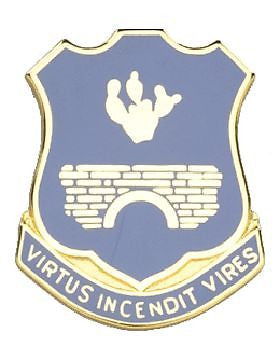 0120 Infantry Unit Crest (Virtus Incendit Vires)