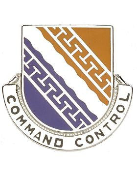 0054 Signal Battalion Unit Crest (Command Control)