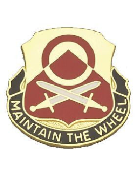 0735 Support Bn Unit Crest (Maintain The Wheel)