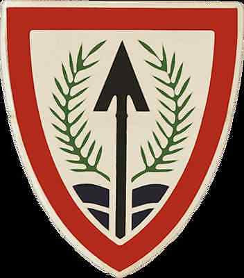 US Army Element Multi-National Corps Iraq Unit Crest (No Motto)