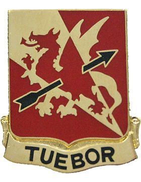 0562 Air Defense Artillery Unit Crest (Tuebor)