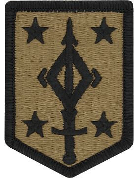 PMV-0004E 4th Maneuver EB Scorpion Patch with Fastener (A-1-981)
