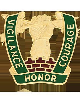 0705 Military Police Bn Unit Crest (Vigilance Honor Courage)