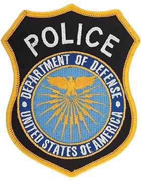 Department Of Defense Police Full Color Shoulder Patch (P-DOD/P1)