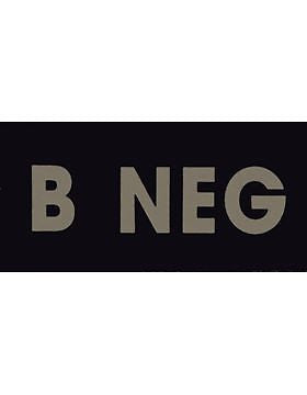 IR Blood Type B Negative Tan (IR-4025-BN)