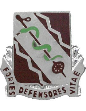 0210 Support Bn Unit Crest (Fortes Defensores Vitae)
