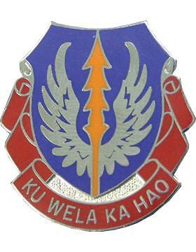 0193 Aviation Unit Crest (Ku Wela Ka Ka Hao)