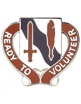 0105 Personnel Services Bn Unit Crest (Ready To Volunteer)