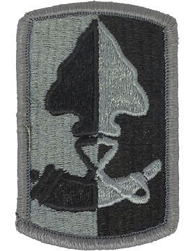 0187 Infantry Brigade ACU Patch with Fastener (PV-0187B)
