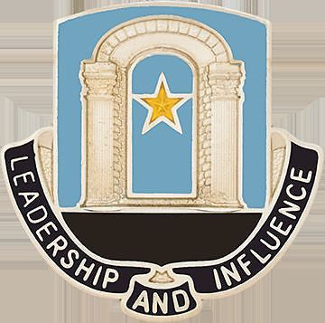 0303 Information Operations Battalion Unit Crest (LEADERSHIP AND INFLUENCE)