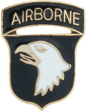 No-Shine (NS-T-P-0101A) 101st Airborne Division Tie Tac