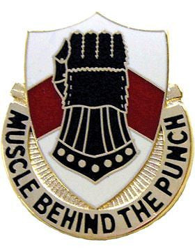 0495 Support Bn Unit Crest (Muscle Behind The Punch)