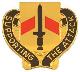 0334 Support Bn Unit Crest (Supporting The Attack)