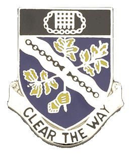 0307 Infantry Regiment Unit Crest (Clear The Way)