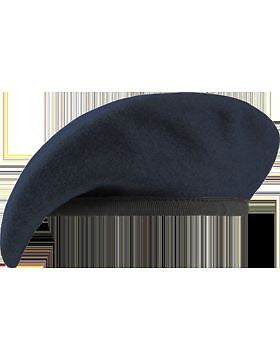 Beret (BT-B04/05) Navy with Nylon Sweatband Size 7" (Unlined)