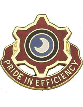 0751 Maintenance Bn Unit Cres Unit Crest (Pride In Efficiency)
