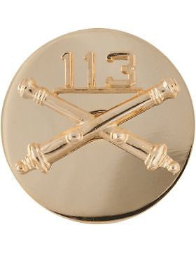 No-Shine (NS-RE-FA-113) 113th Field Artillery and US Enlisted (Pair)