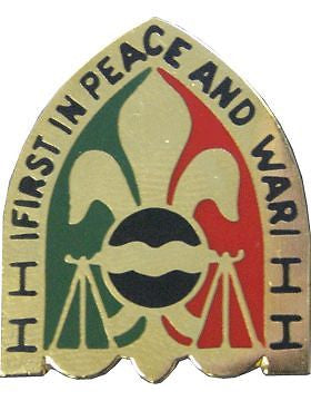 0170 Military Police Bn Unit Crest (First In Peace And War)