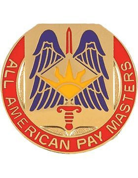0082 Finance Unit Crest (All American Paymasters)