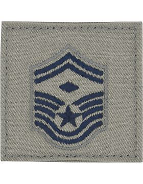 AF-SV-109, SRMSgt w. Diamond Foliage Green w. Fastener(Fleece Jacket)