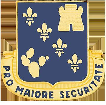 0129 Regiment Unit Crest (Pro Maiore Securitate)