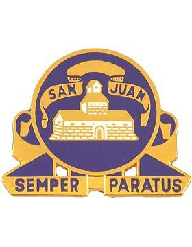 0024 Infantry Regiment Unit Crest (Semper Paratus)