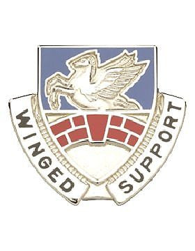 0104 Aviation PA ARNG Unit Crest (Winged Support)