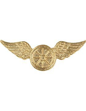 Collar Device (U-628G) Wheel and Wing Gold