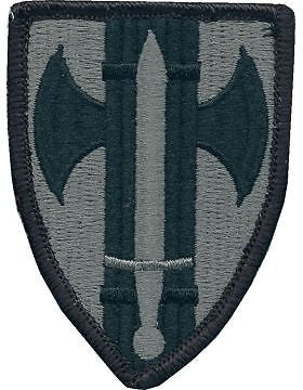 0018 Military Police Brigade ACU Patch with Fastener (PV-0018G)