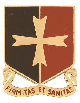 0113 Support Bn Unit Crest (Firmitas Et Sanitas)