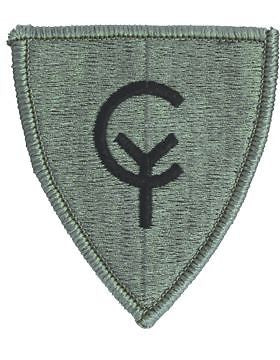 0038 Infantry Division ACU Patch with Fastener (PV-0038A)