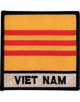 N-517 Vietnam Flag Square Patch