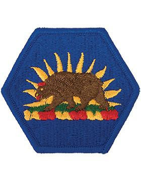 California NG Headquarters Full Color Patch (P-NG-CA-F)