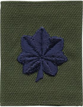 USAF Gortex Loop Rank (205) Lieutenant Colonel Subdued (AF-GL205)