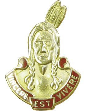 0101 Field Artillery Unit Crest (Vincere Est Vivere)