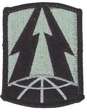 0335 Signal Brigade ACU Patch with Fastener (PV-0335A)