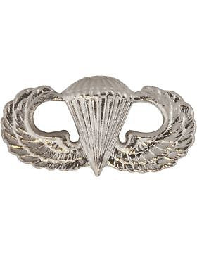 No-Shine (NS-T307) Parachutist Tie Tac (Silver)