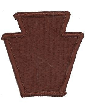 28 Infantry Desert Patch