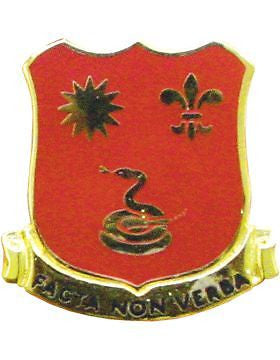 0143 Field Artillery Unit Crest (Facta Non Verba)
