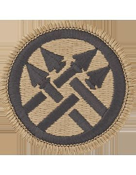 0220 Military Police Brigade Scorpion Patch with Fastener (PMV-0220A)