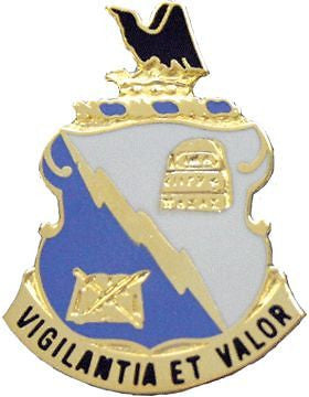 0341 Military Intelligence Bn Unit Crest (Vigilantia Et Valor)