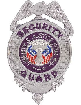 Novelty (U-N208S) Security Guard #20 Shield Silver (#118S)