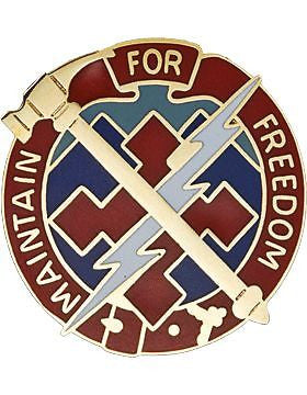 0729 Support Bn Unit Crest (Maintain For Freedom)