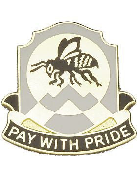 0395 Finance Bn Unit Crest (Pay With Pride)