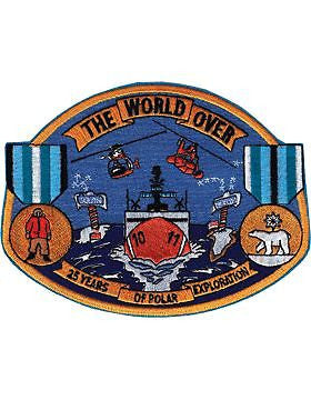 N-CG030 United States Coast Guard Polar Exploration Patch