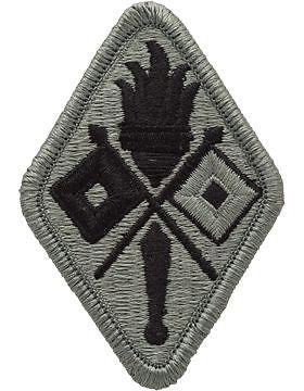 Signal Training School ACU Patch with Fastener (PV-SIGSCH)