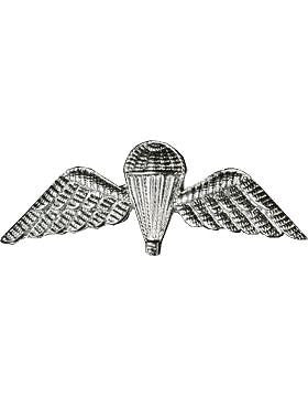 No-Shine (NS-952A) Senior British Parachutist Wing (Silver)