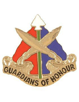 0112 Military Police Bn Unit Crest (Guardians Of Honour)